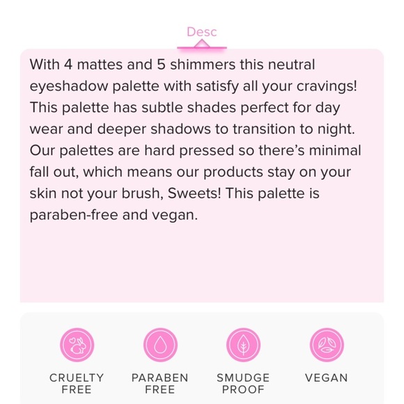 BEAUTY BAKERIE Proof is in the Puddin’ Eyeshadow NWT - Picture 5 of 6